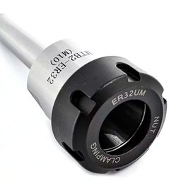 Haste Porta Pinças Er32 Cone Morse 2 - Rosca M10 - 2