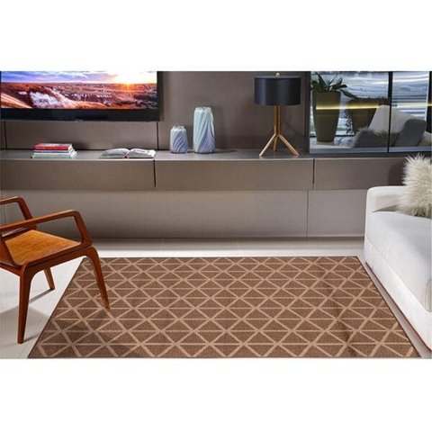 Tapete Sala Quarto Econature Anis 2,00 x 2,50 Marrom-70