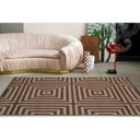 Ver imagem 1 de Tapete Sala Quarto Econature Labirinto 2,00 x 2,50 Chumbo-56