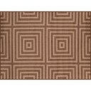 Ver imagem 2 de Tapete Sala Quarto Econature Labirinto 2,00 x 2,50 Marrom-70