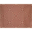 Ver imagem 2 de Tapete Sala Quarto Econature Labirinto 2,00 x 2,50 Vermelho-67