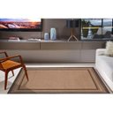 Ver imagem 1 de Tapete Sala Quarto Econature Moldura 2,00 x 2,50 Chumbo-56