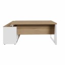 Ver imagem 4 de Mesa Industrial 1,50m C/ Armário e Cx de Tomadas Pé Metal F5
