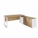 Ver imagem 3 de Mesa Industrial 1,50m C/ Armário e Cx de Tomadas Pé Metal F5