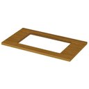 Ver imagem 1 de Módulo Cozinha Henn Americana Tampo Gabinete P/cooktop 80x53cm Nature-henn