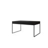 Mesa Industrial Filadélfia 137x90 Ferro Preto Tampo Preto - 2