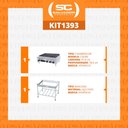 Ver imagem 2 de Chapa Char Broiler Americana Profissional Grill Churrasqueira 90cm Gás Inox com Pé CGGP90 - Venâ