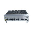 Ver imagem 5 de Chapa Char Broiler Americana Profissional Grill Churrasqueira 90cm Gás Inox com Pé CGGP90 - Venâ