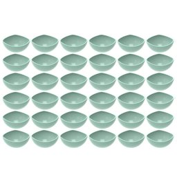 Kit 36 Potes de Sobremesa Doces 265ml Plástico Verde Menta Crippa Restaurante Hotel - 1