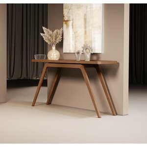 Aparador Premium para Sala de Estar Opala em Madeira Maciça Imbuia Mel