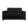 Sofá Namoradeira Pequeno 2 Lugares Imperial Suede:preto - 1