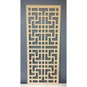 Ver imagem 4 de Painel Vazado Divisória Mdf Shangai Crú - 0,90x2,60m