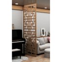 Ver imagem 2 de Painel Vazado Divisória Mdf Shangai Crú - 0,90x2,60m