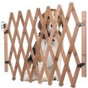 Ver imagem 1 de Portao Retratil de Bambu Cao Pet Cachorro Bebe Criança Grade Sanfonada Segurança Proteçao Treliça Re