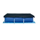 Ver imagem 4 de Piscina Estruturada Premium 2500L Retangular PVC Capa Forro Filtro Bomba 2200L-H 220V Azul Mor