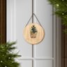 Placa Decorativa de Pinus Árvore Natal - 3