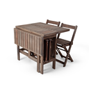 Ver imagem 3 de Conjunto Prático Dobrável Lenhador Área Externa 4 Cadeiras