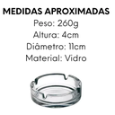 Ver imagem 2 de Cinzeiro de Vidro Transparente Redondo para Bar Hotel Casa