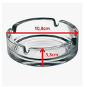 Ver imagem 6 de Cinzeiro de Vidro Transparente Redondo para Bar Hotel Casa
