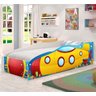 Cama Infantil Premium Kids Submarino no Mar com Colchão - 1