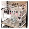 CARRINHO ACRÍLICO ORGANIZADOR DE MAQUIAGEM COM 5 GAVETAS N2 Centauri Acrílicos CAR-NR02 - 3