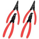 Ver imagem 2 de Jogo De Alicate Para Anéis 7 Pol 4 Pecas R28002104 Gedore Red