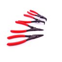 Ver imagem 4 de Jogo De Alicate Para Anéis 7 Pol 4 Pecas R28002104 Gedore Red