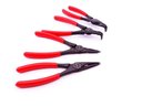 Ver imagem 4 de Jogo De Alicate Para Anéis 7 Pol 4 Pecas R28002104 Gedore Red