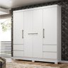 Guarda-Roupa de Casal 4 Portas com 4 Gavetas Roma - 2