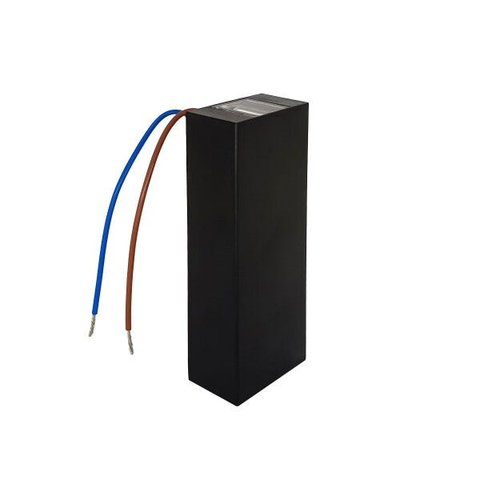 Arandela Wall Mini Led 5w 3000k 20lm Ip65 Bivolt - Stella Sth9732 - Preto