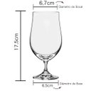Ver imagem 3 de Jogo 6 Taças Cerveja Cristal Titânio Bohemia Forum 380ml