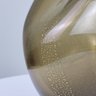 Vaso de Murano Roca Fumê com Ouro 24k Cristais Cá d'Oro 20x25 plantô - 4