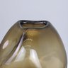 Vaso de Murano Roca Fumê com Ouro 24k Cristais Cá d'Oro 20x25 plantô - 3