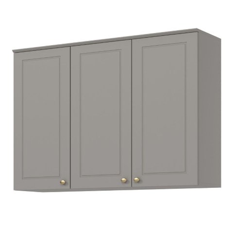 Armário de Cozinha Aéreo 120cm 3 Portas Sophia Henn