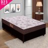 Cama Box Casal com Colchão D23 138x188x57 Marron INMETRO - 1