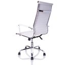 Ver imagem 5 de Kit  4 Cadeiras Giratórias Charles Eames Esteirinha Couro Pu Branco 11P