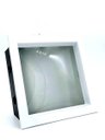Ver imagem 1 de Luminária Embutir Teto Gesso Vidro Quad. 20x20 2xe27