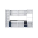 Ver imagem 3 de Cozinha Modulada Celeste Kappesberg 100% Mdf Branco/azul 340cm