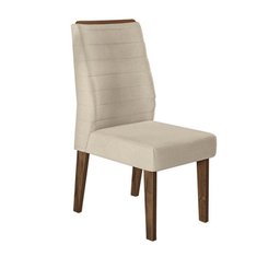 Mesa de Jantar Sofia 170x90 Tampo com Vidro Trufa/creme com 6 Cadeiras Curvata Trufa/linho Árido - P - 5 Mesa de Jantar Sofia 170x90 Tampo com Vidro Trufa/creme com 6 Cadeiras Curvata Trufa/linho Árido - P - 5