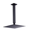 Chuveiro Ducha Slim Quadrado de Teto 20x20cm Preto Belcca - Cdt01-pt - 1
