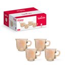 Ver imagem 1 de Conjunto 4 Xícaras de Vidro Ambar Pérola Splendo 230ml