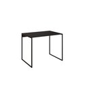 Ver imagem 1 de Escrivaninha Industrial Grécia 90x53 Ferro Preto Tampo Preto