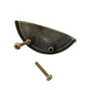 Ver imagem 4 de Kit 10 Puxador Concha Puxadores de Gaveta Armario Moveis: Ouro Velho