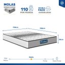 Ver imagem 7 de Cama Box com Colchão de Molas Ensacadas Double Face Essence Probel Queen 158cm