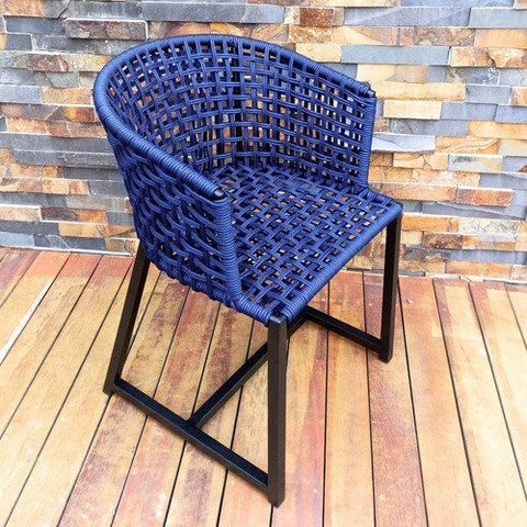 Conjunto Banquetas + Fruteira Linha Premium de Corda Náutica