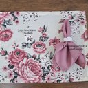 Ver imagem 2 de Jogo Americano Retangular Mesa Posta 8 Lugares Rosa Lindo