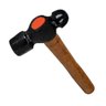 Martelo Bola Cabo de Madeira Encerado Cunha Pressão 500g - 4