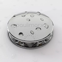 Ver imagem 3 de Kit Torneira Lavatório Banheiro Lavabo Luxo Quadrada Bica Alta + Válvula Click 7/8 Cromado Metal Pmx