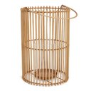 Ver imagem 1 de Lanterna Decorativa em Bambu 30cm 18561 Mart