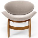 Ver imagem 5 de Kit 4 Poltronas Decorativa Orgânica Sala Living Kadosh L02 Bouclê Creme